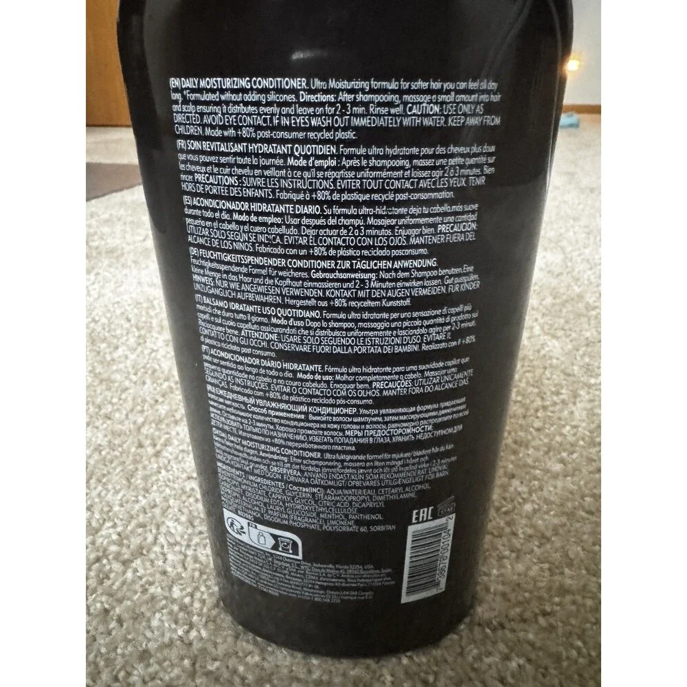 New American Crew Daily Moisturizing Conditioner 33.8 oz | Men’s Hair | Hydrate